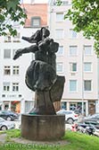 Мюнхен. Общественность Поднялась. Скульптор Рольф Шиманский