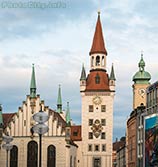 Германия. Достопримечательности Мюнхена. Старая ратуша