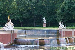 Германия, Мюнхен. Большой каскад в парке Нимфенбург