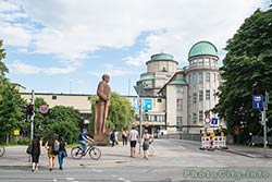 Мюнхен. Памятник принцу Отто фон Бисмарку у моста Бош