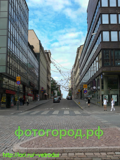 Улицы города Хельсинки
