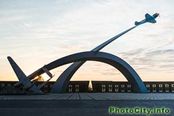 Город Тула. Мемориал Защитникам неба отечества