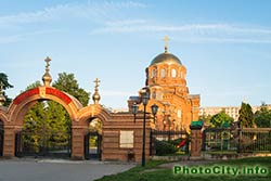 Тульский Сергиевский храм византийского стиля 1898 г.
